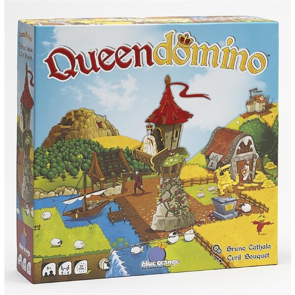 Blue Orange Games Queendomino Children's/Family Dominoes Strategy Grid Game 8y+