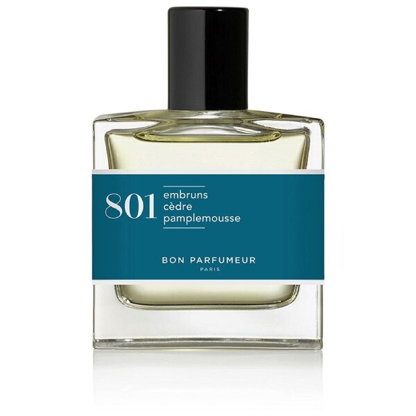 Bon Parfumeur 30ml Eau De Parfum 801 Aquatic EDP Fragrance Spray For Men/Women