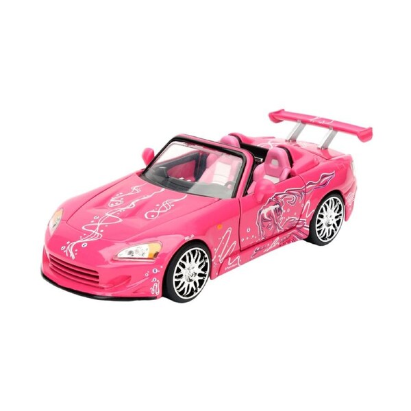 Jada 1:24 Scale Fast & Furious Suki's 2001 Honda S2000 Convertible Diecast Model Car