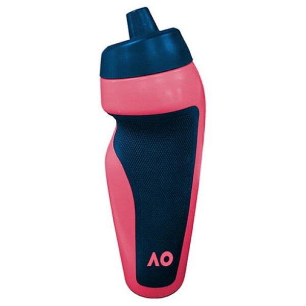 Australian Open Drink Bottle 640ml - Pink/Blue