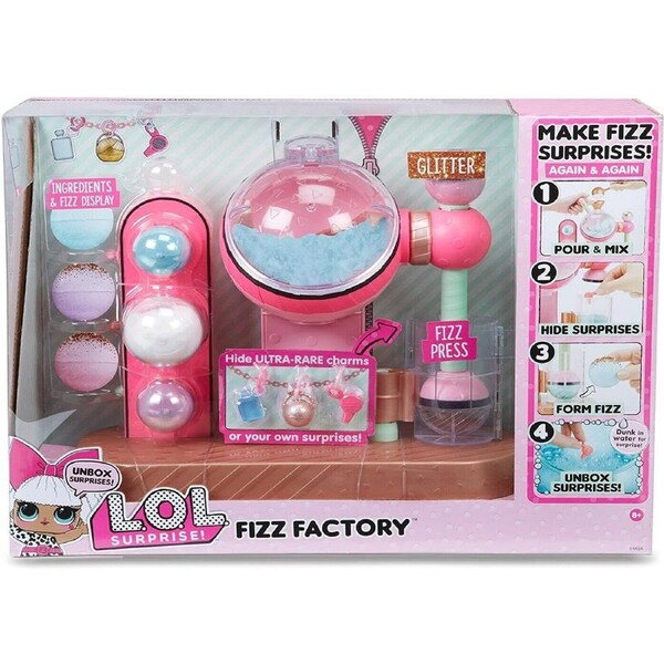 L.O.L. Surprise Fizz Maker Playset Ages 8+ Toy Lol Build Make Ball Water Play