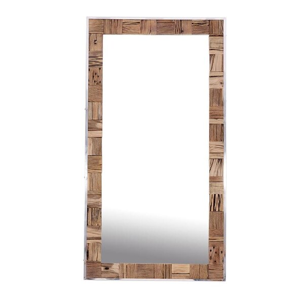Centaur 150cm Stainless Steel Wall Mirror