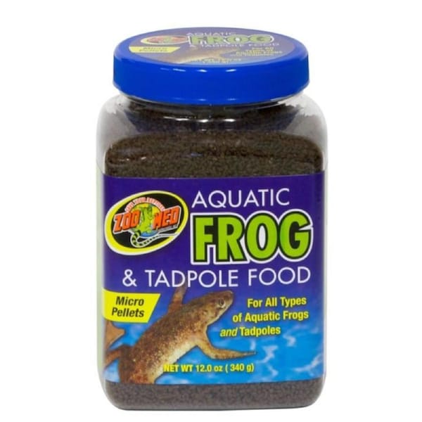 Frog & Tadpole Food 340 gram Aquatic Pellets by Zoo Med