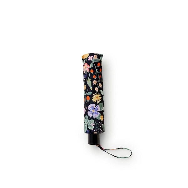 Rifle Paper Co 110cm Umbrella Strawberry Fields Floral Prints w/ Wrist Strap