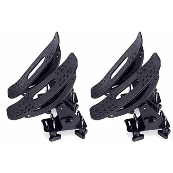 Universal Kayak Carrier 4 Saddle Watercraft Roof Rack Arm Canoe Loader w\/ Straps