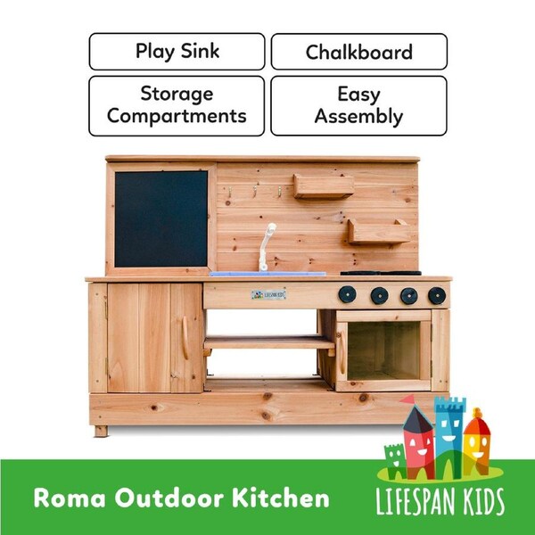 Lifespan Kids Roma Outdoor Play Kitchen