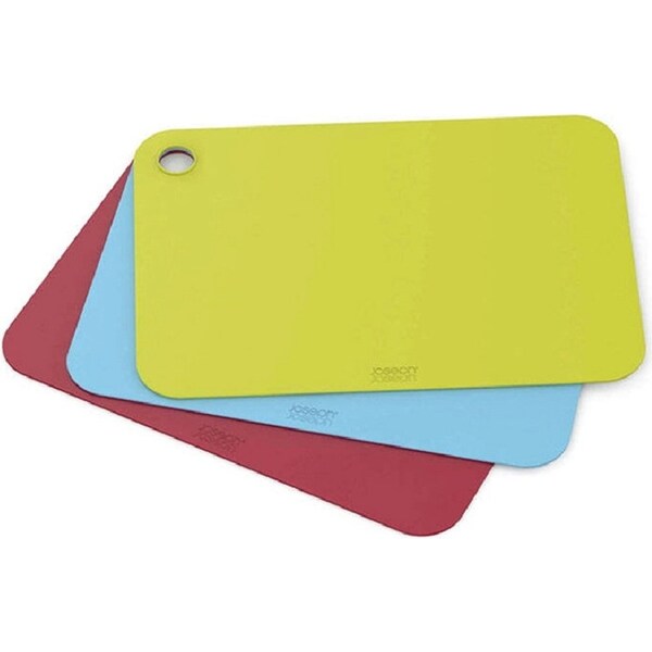 3pc Joseph & Joseph Pop Double-Sided 34cm Chopping Food Cutting Mat Set Regular