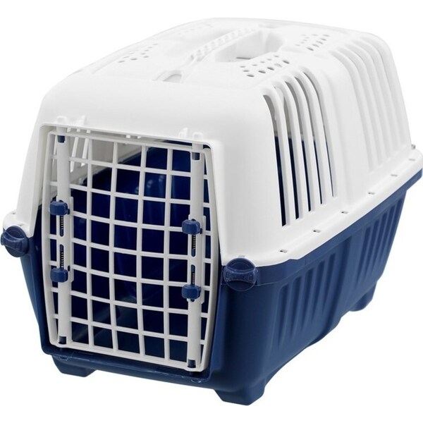 Paws and Claws 47cm Plastic Door Pet Carrier Bin Storage Container Small Asstd