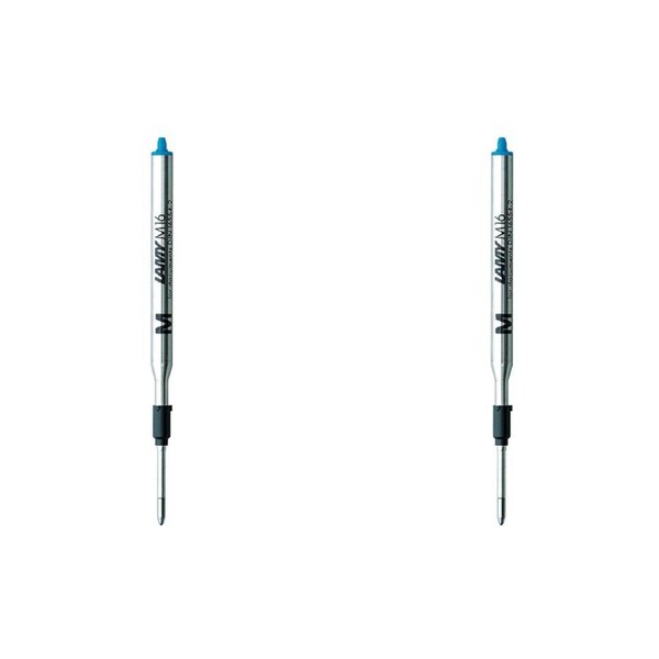 2x Lamy Medium 8000 M16 Ballpoint Pen Refill Suits All Except Scribble & Pico BL