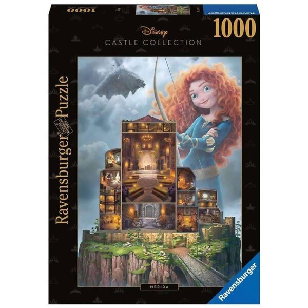 Ravensburger - Disney Castles Merida Jigsaw Puzzle 1000 Pieces