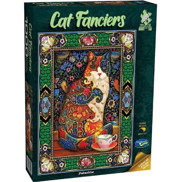 Holdson - Cat Fanciers - Painted Cats - Jigsaw Puzzle 1000 Pieces