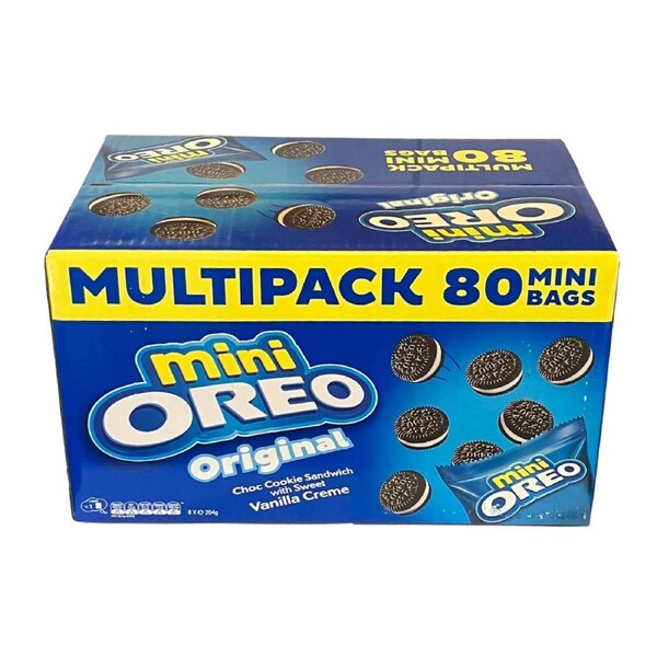 Oreo Mini Cookies Original 80 Bags 1.6kg