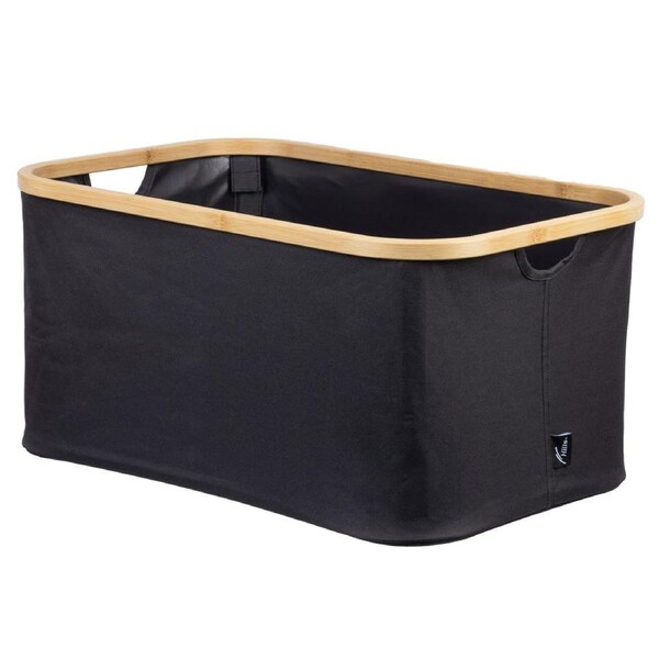 Hills Large 58L Foldable Bamboo/Fabric Laundry Basket