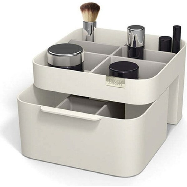 Joseph & Joseph Viva Brush Make up Cosmetic Storage Organiser w/ Drawer Shell