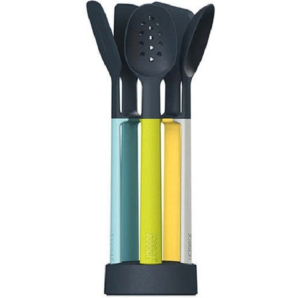 5pc Joseph & Joseph Elevate Silicone Kitchen Cooking Utensil Set w/Storage Stand