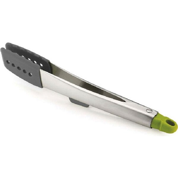 Joseph & Joseph Elevate 30.5cm Stainless Steel Tongs Kitchen Utensil Grey/Green