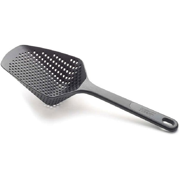 Joseph & Joseph Scoop Plus Large Nylon Handheld Colander Heat Resistant Black