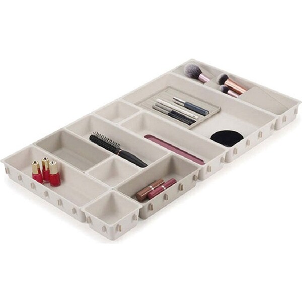 12pc Joseph & Joseph Viva Makeup/Brush Drawer Organiser/Holder Storage Tray Set