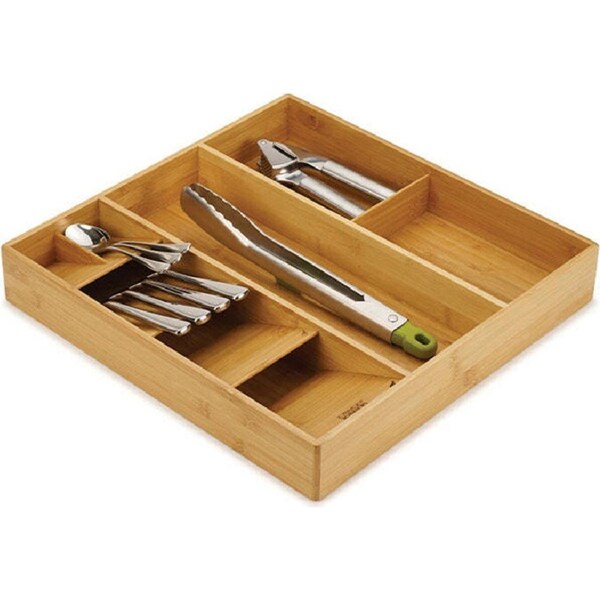 Joseph & Joseph DrawerStore Bamboo Cutlery/Utensil Kitchen Storage Organiser