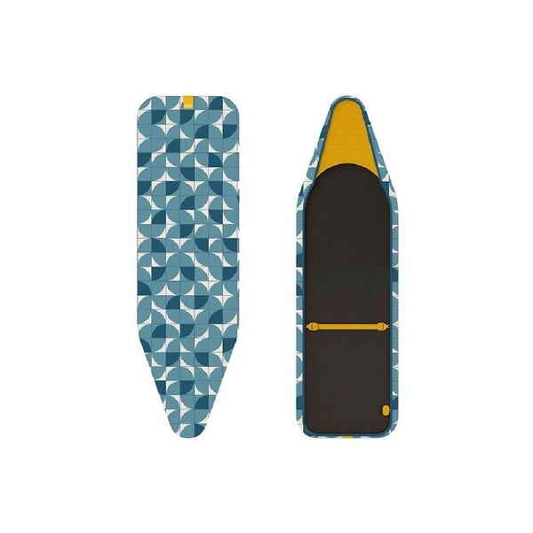 Joseph & Joseph StretchMesh 135cm Flexa Ironing Board Cotton Cover Mosaic Blue