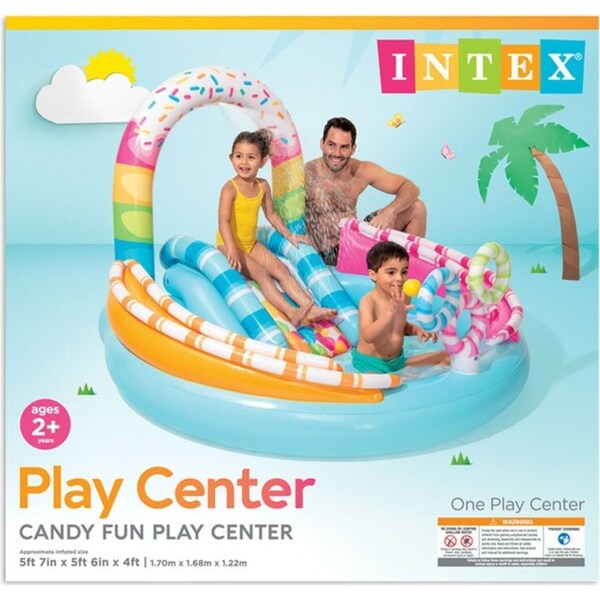 Intex Wet Set Collection Kids/Childrens Inflatable Outdoor Pool 170x168cm 2y+