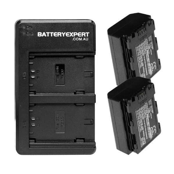 2 Rechargeable Battery + USB Dual Battery Charger for Sony Alpha a6600/a7 a7R a7S III IV/a7C/A9 II/ILCE-7M3K ILCE-7RM3 ILCE-7RM4 ILCE-7SM3 Camera