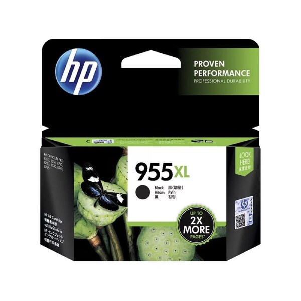HP 955XL Black Ink Cartridge Toner L0S72AA