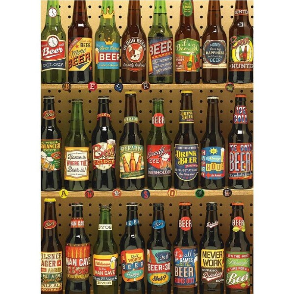 Cobble Hill - Beer Collection Puzzle 1000pc