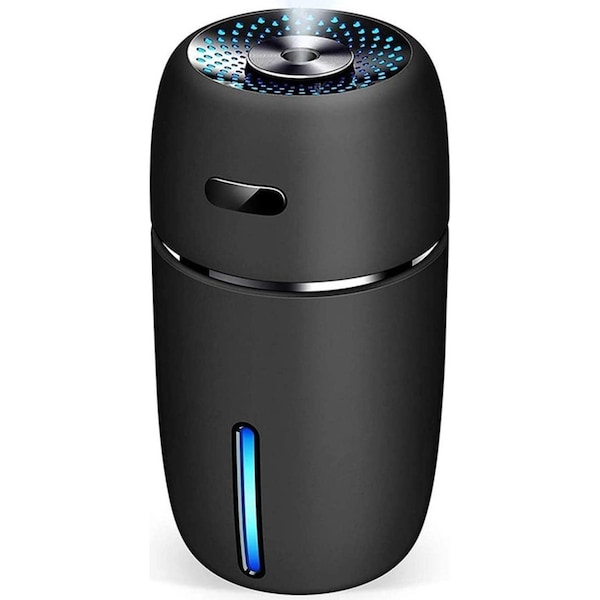 USB Mini Air Diffuser Home Running Lamp 200ml Capacity Portable Car Humidifier