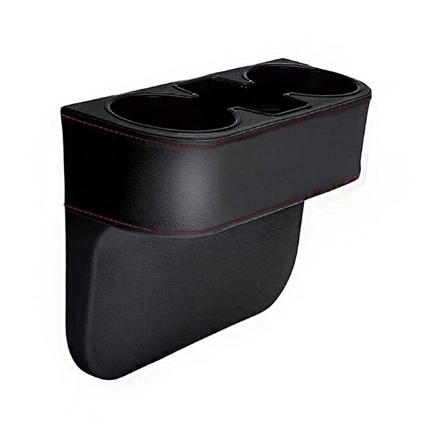 Leather Car Seat Organizer Car Seat Gap Filler Seat Storage Rack Car Accessories