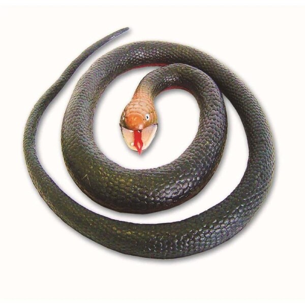 Wild Republic - Rubber Snake Red Bellied Black 46''