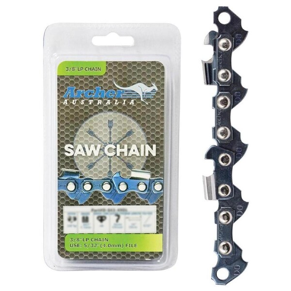 Archer 3/8" LP .050" 52DL Semi-Chisel Chainsaw Chain Loop - D-050-52DL