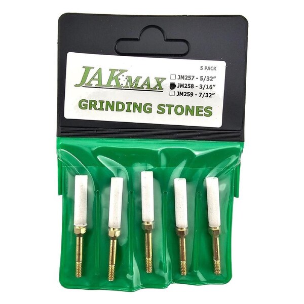 JAK Max 5 Pack 3/16" Chainsaw Grinding Stones - JM258