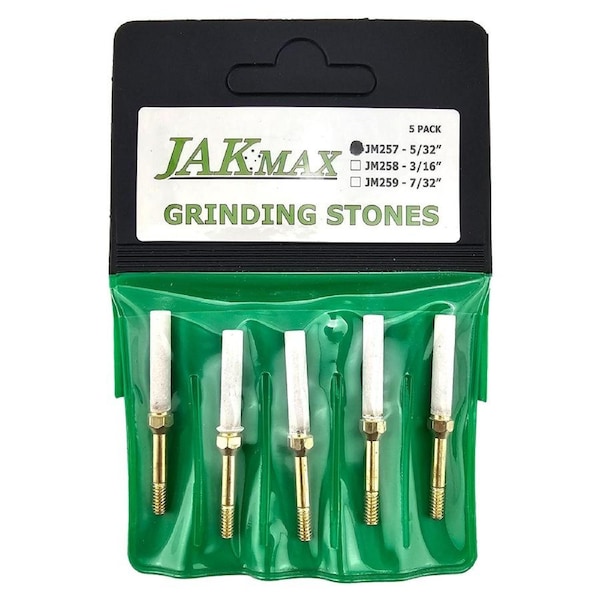JAK Max 5 Pack 5/32" Chainsaw Grinding Stones - JM257