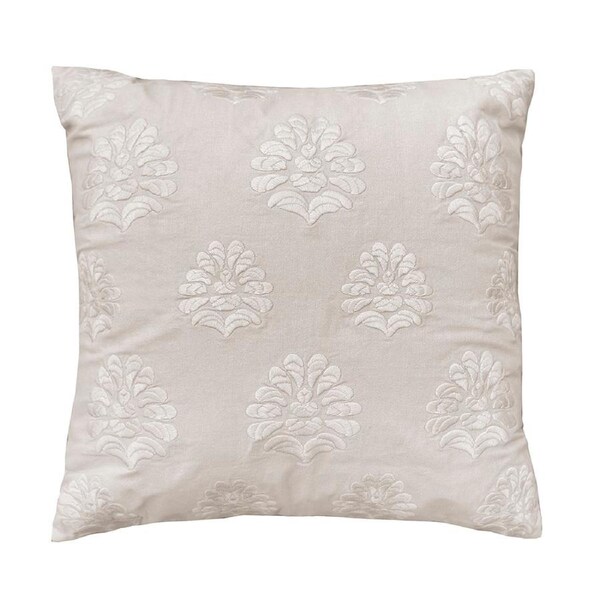 Cora Square Cushion Pebble