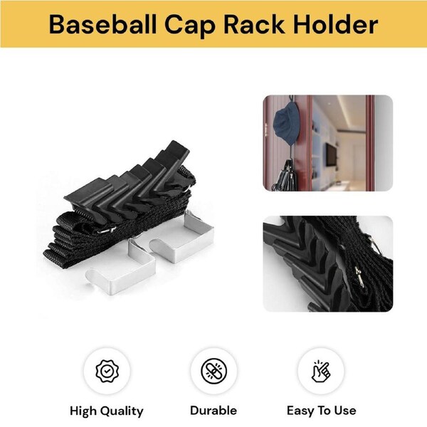 Baseball Cap Rack Holder