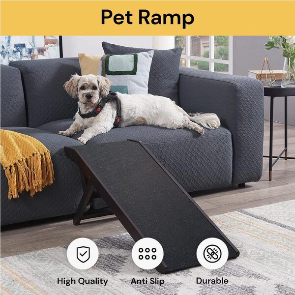 Adjustable Pet Ramp - Foldable, Portable Design
