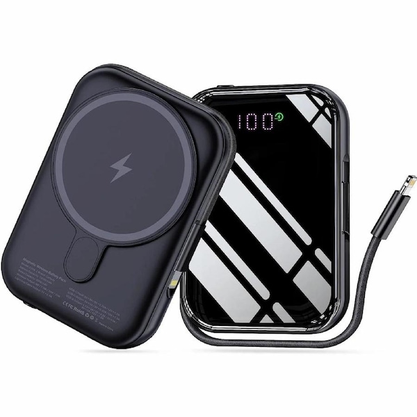 Tough On 10000mAh Magnetic Portable Power Bank for iPhone 14/13/12/SE3 Series