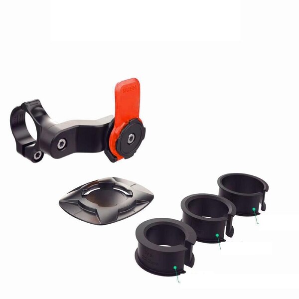 Lock Bicycle Bike Phone Front Holder Twist Mount Bicycle Motorcycle Cycling Red