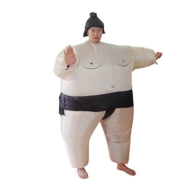 SUMO Fancy Dress Fan Inflatable Costume Suit