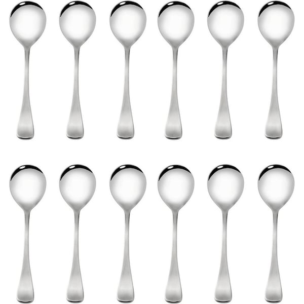 Stanley Rogers Metropolitan Soup Spoons - Set of 12