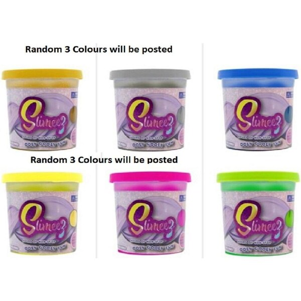 Slimeez Scented Slime Assorted 3 Colours Play Build