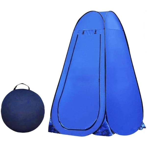Portable Pop Up Outdoor Camping Tent Toilet Shower Room w\/ Zipped Window