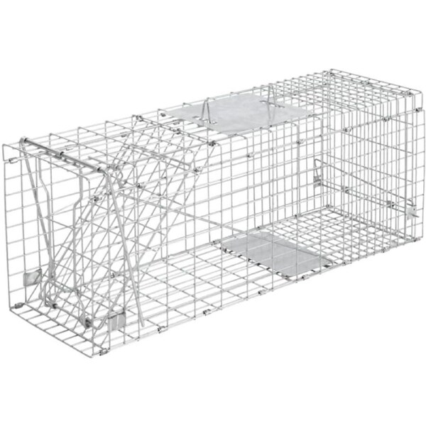 Humane Animal cage Rabbit Cage Live Catch Bait Rat TRAP AU 66.5 x 25 x 26.5cm