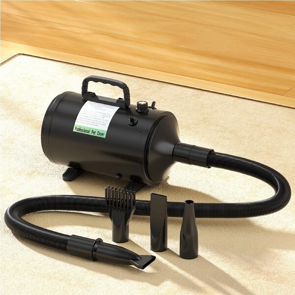 i.Pet Pet Hair Dryer Dog Cat Grooming Speed Blower Hairdryer Heater