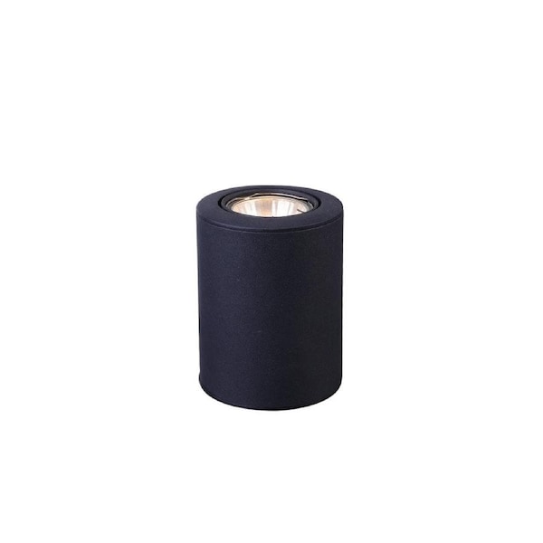 Warm Bright Table Light Minimalist Metal Lamp - Black