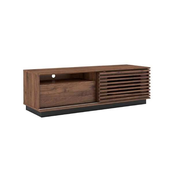 Wesley Wooden Small Entertainment Unit TV Stand 118cm - Columbia & Black