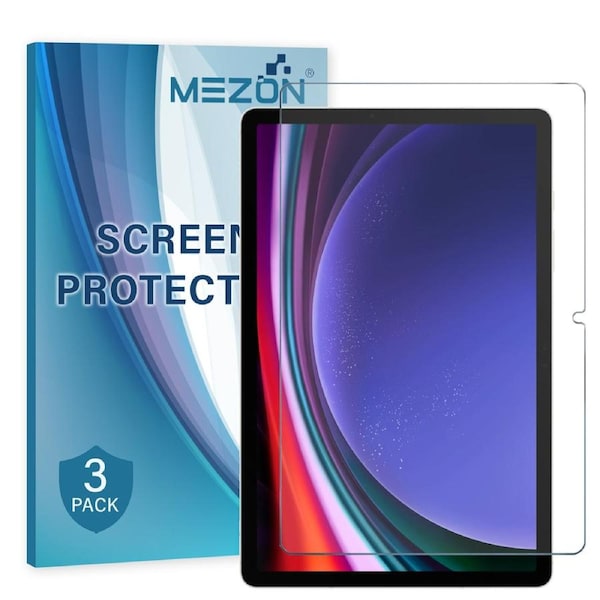 [3 Pack] Samsung Galaxy Tab S9 (11") Ultra Clear Film Screen Protector by MEZON (SM-X710, X716, Clear) – FREE EXPRESS