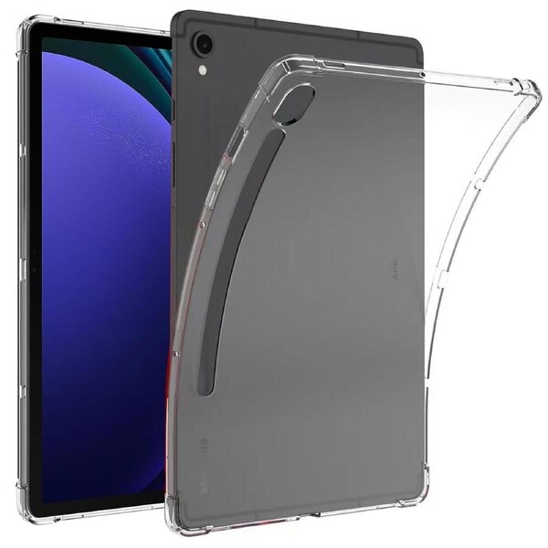 Samsung Galaxy Tab S9 (11") Premium Thin Transparent Clear TPU Gel Case by MEZON (SM-X710, X716) – Anti Scratch, Shock Absorption – FREE EXPRESS