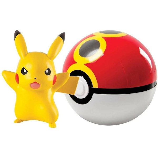 TOMY Pokemon-Pikachu repeat ball-Figure Ages 4+ Game
